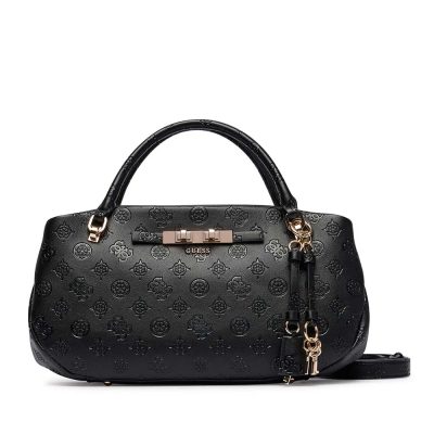 Poșetă tote femei Guess Carmella neagră cu logo 912POSSHWPD2225060N