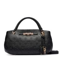 Poșetă tote femei Guess Carmella neagră cu logo 912POSSHWPD2225060N