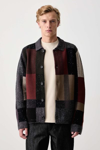 PS Paul Smith  cardigan pentru bărbați cu lână