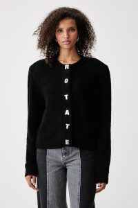 Rotate  cardigan pentru femei cu lână