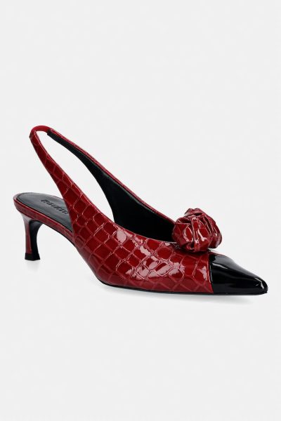 Rotate  pantofi cu toc stiletto din piele