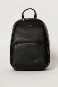 Rucsac negru incapator cu design structurat