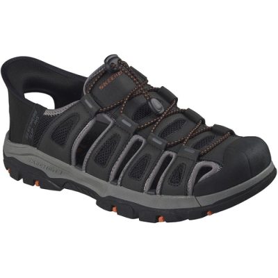 Sandale barbati Skechers Tresmen - Norvick 205187-BLK