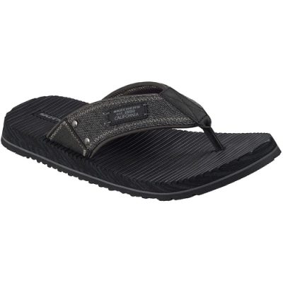 Slapi barbati Skechers Quill-sea Side 205719-BLK