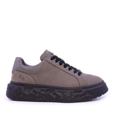 Sneakers bărbați  Enzo Bertini Premium Collection gri din piele 1642BP232011GR