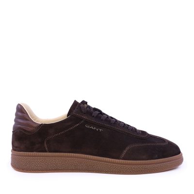 Sneakers bărbați Gant Cuzmo maro din piele întoarsă 1740BP633008VM