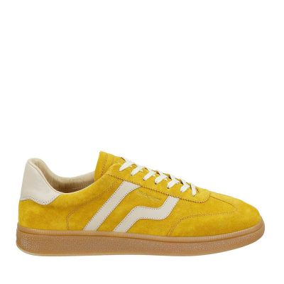 Sneakers bărbați Gant linia Cuzmo galbeni din piele întoarsă  1741BP633206VG