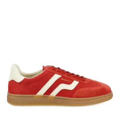 Sneakers bărbați Gant linia Cuzmo roșii din piele întoarsă  1741BP633206VR