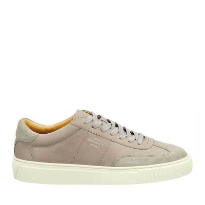 Sneakers bărbați Gant Mc Julien gri din piele 1741BP633231GR