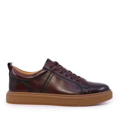 Sneakers bărbați Luca di Gioia maro din piele  2931BP2501M