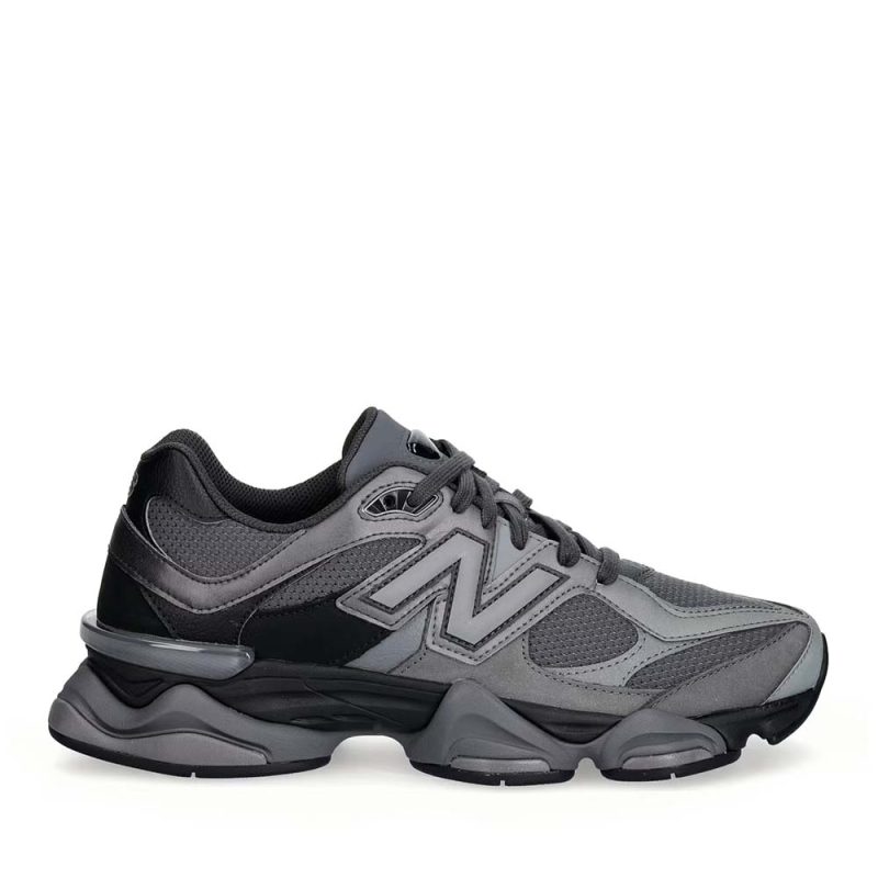 Sneakers bărbați New Balance 9060 negri din piele și textil 2872BPS90603VFVN