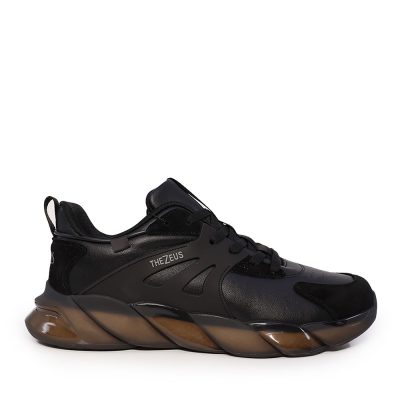 Sneakers bărbați Thezeus negri  3731bps8113vn