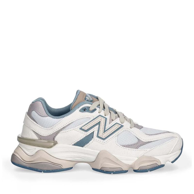 Sneakers femei New Balance 9060 bej din piele și textil 2872DPS90601RJVBE
