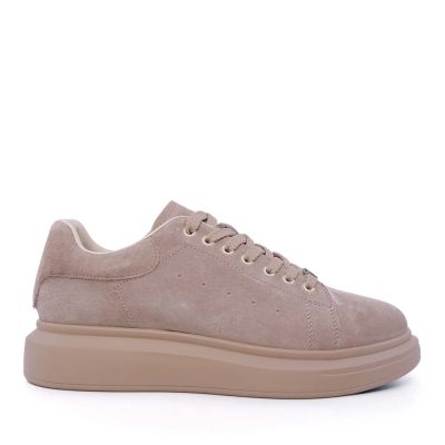 Sneakers ușori bărbați Benvenuti bej din piele întoarsă  3851BP311VBE