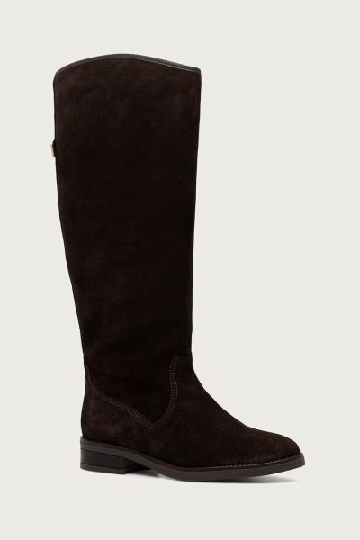 Steve Madden  cizme pentru femei din piele întoarsă Vlora