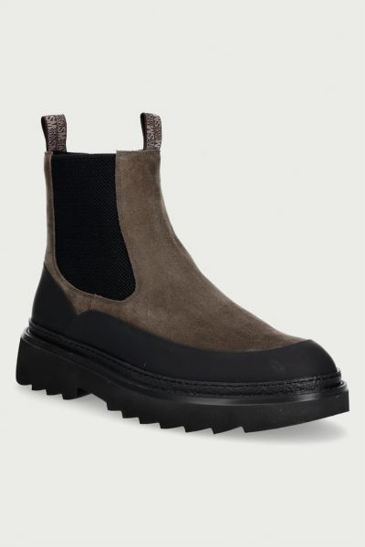 Steve Madden  ghete scurte pentru bărbați din piele întoarsă Rockland