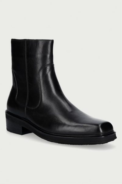 Steve Madden  ghete scurte pentru bărbați din piele Jasper-N