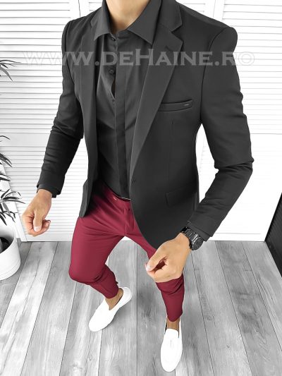 Tinuta barbati smart casual Pantaloni + Camasa + Sacou B8525