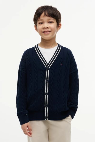 Tommy Hilfiger  cardigan pentru copii din bumbac