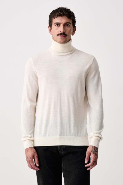 Tommy Hilfiger  pulover cu guler înalt pentru bărbați din lână
