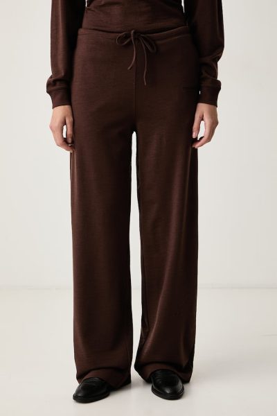 Trussardi  pantaloni de trening pentru femei din lână