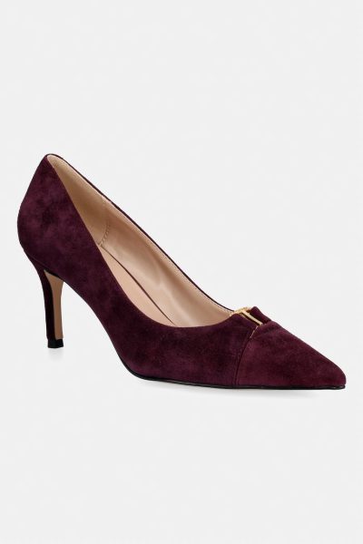 Twinset  pantofi cu toc stiletto din piele întoarsă