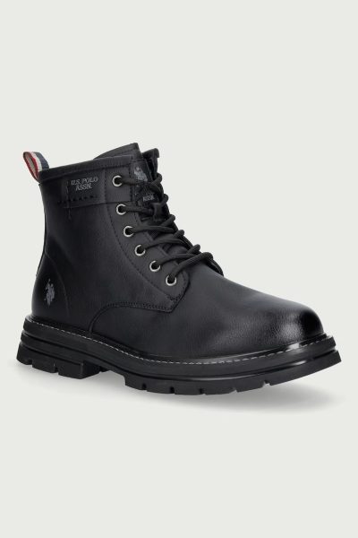 U.S. Polo Assn.  ghete de drumeție pentru bărbați din piele BERNY002
