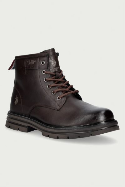 U.S. Polo Assn.  ghete de drumeție pentru bărbați din piele BERNY002