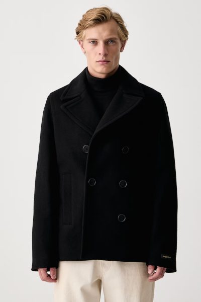 Zadig&Voltaire  palton scurt pentru bărbați cu lână MOLLYS